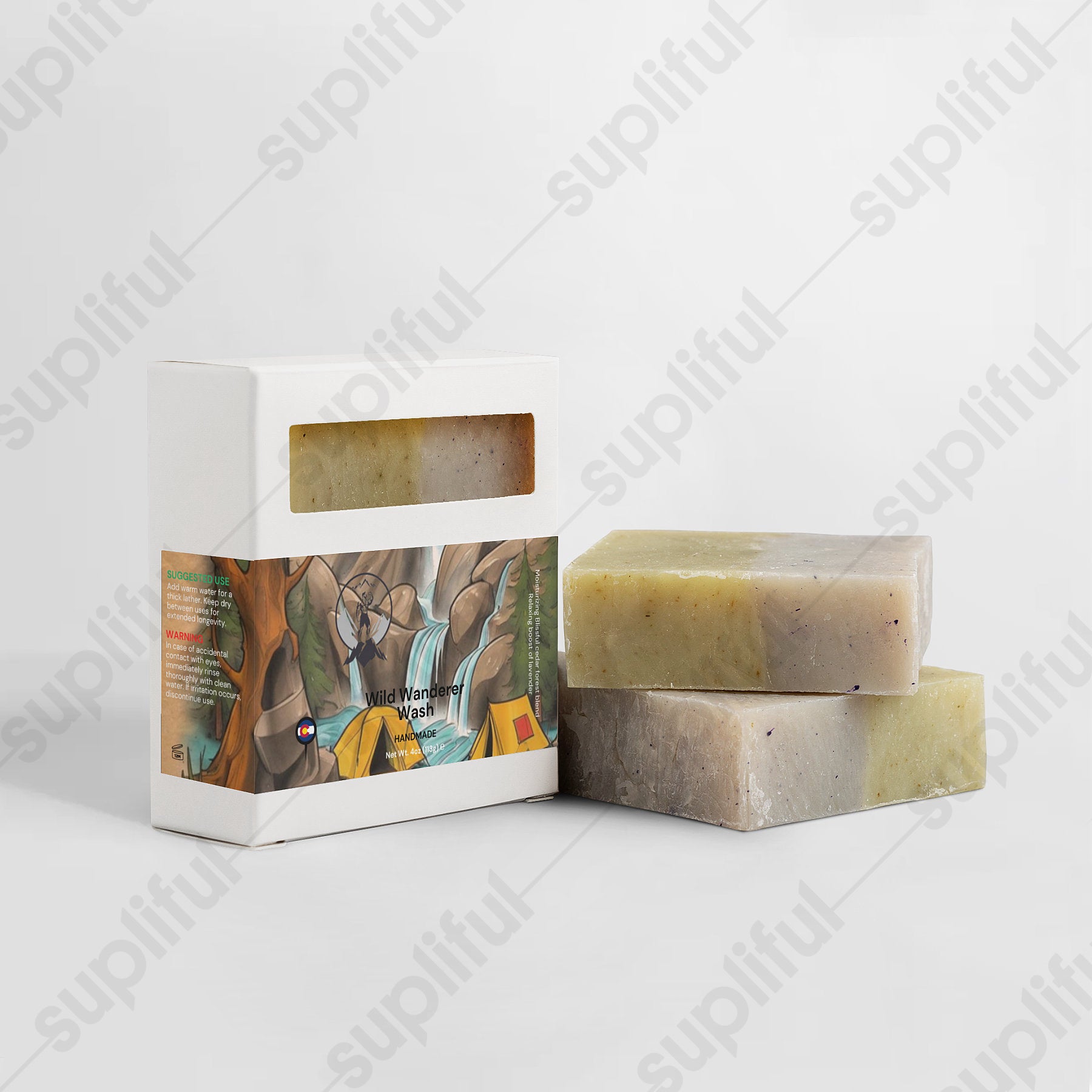 Wild Wanderer WashPersonal Care and BeautyIndulge in the serenity of nature with our Handmade Trail Walk Soap—a light and moisturizing soap that captures the essence of a peaceful stroll through a cedar foreWild Wanderer WashThe Rocky Ranger