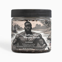 Coffee Mint Warrior Scrub