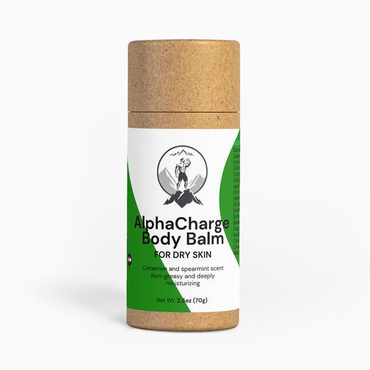 AlphaCharge Body BalmPersonal Care and BeautyThis body balm is a deeply moisturizing treatment for dry skin. It immediately replenishes moisture while natural plant extracts soothe the skin. It is non-sticky, nAlphaCharge Body BalmThe Rocky Ranger