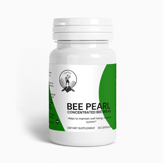 Bee PearlNatural ExtractsBee Pearl is a pollen, nectar, and enzyme blend. Each capsule contains vitamins, microelements, polyphenols, unsaturated fatty acids, and antioxidants. This natural Bee PearlThe Rocky Ranger