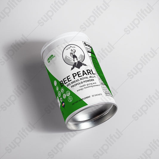 Bee Pearl PowderNatural ExtractsBee Pearl Powder is a smoothie additive consisting of concentrated bee bread, propolis, and royal jelly.Bee bread: Powerful blend of pollen, nectar, and enzymes packBee Pearl PowderThe Rocky Ranger