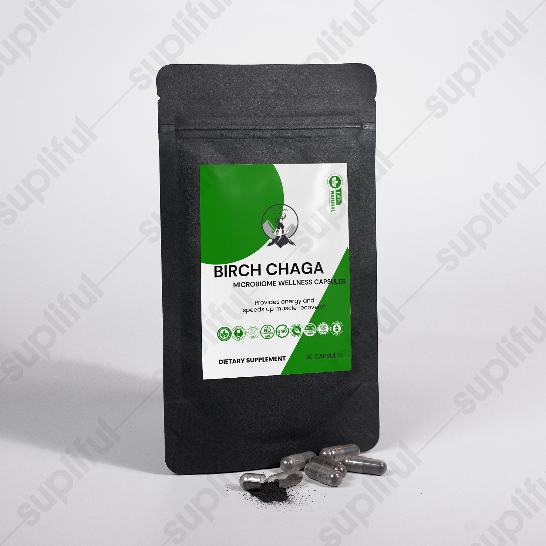 Birch Chaga Microbiome Wellness CapsulesNatural ExtractsBirch Chaga Capsules are loaded with essential nutrients for optimized body functioning. The most notable of these nutrients are phytochemicals.Phytochemicals are plBirch Chaga Microbiome Wellness CapsulesThe Rocky Ranger