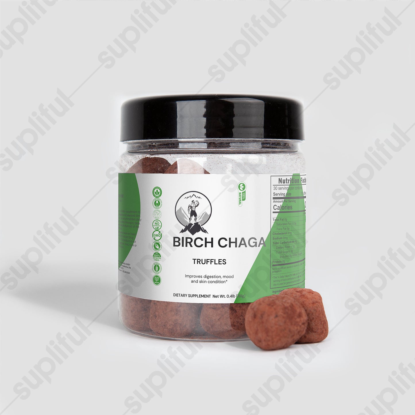Birch Chaga TrufflesNatural ExtractsToday’s foods are often grown in mineral-depleted soils void of essential nutrients like fulvic and humic acids, which can negatively affect your gut microbiome and Birch Chaga TrufflesThe Rocky Ranger