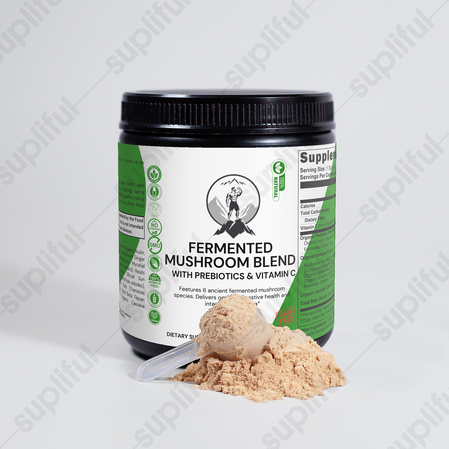 Fermented Mushroom BlendNatural ExtractsFermented Mushroom Blend is a premium product featuring six different types of organically grown, fermented mushrooms in their full-spectrum state. This blend is desFermented Mushroom BlendThe Rocky Ranger